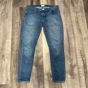 Hudson krista super skinny crop jeans size 28